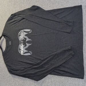 KUIU Long Sleeve T-shirt #KUIUSTRONG Graphic Size XL In Gray